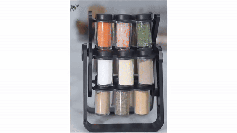 Denx - 18 Jar Rotating Spice Rack