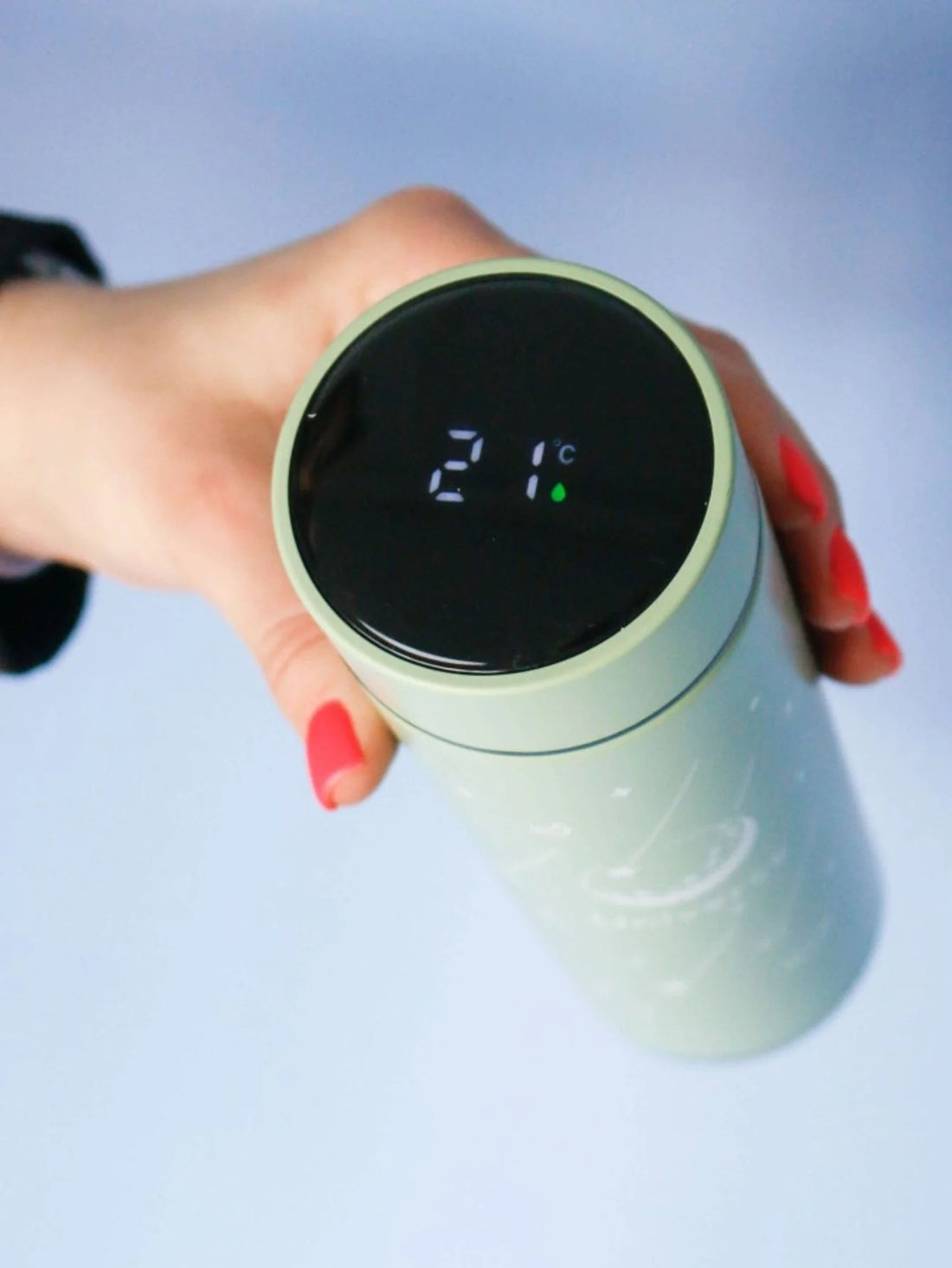 Smart LED Temperature Display Bottle